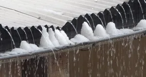 Elazığ’da sağanak ve dolu etkili oldu