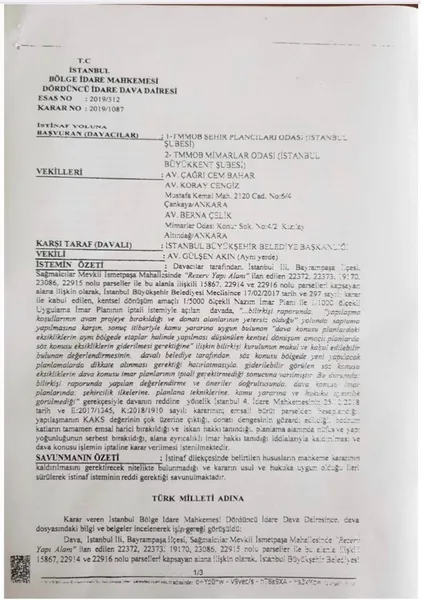 İBB'de Deprem Daire Başkanı Tayfun Kahraman'ın ilkesizliğini gösteren mahkeme kararları! - 3