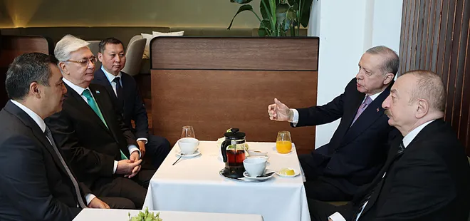 Başkan Erdoğan Türk Devletleri Teşkilatı zirvesine katıldı!