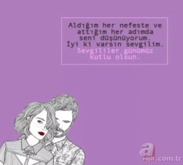 Nişanlıya, sevgiliye, eşe, flörte, erkeğe ve kadına en güzel duygu yoğunluklu Sevgililer Günü mesajları...SEVGİLİYE FARKLI SEVGİLİLER GÜNÜ MESAJLARI 4