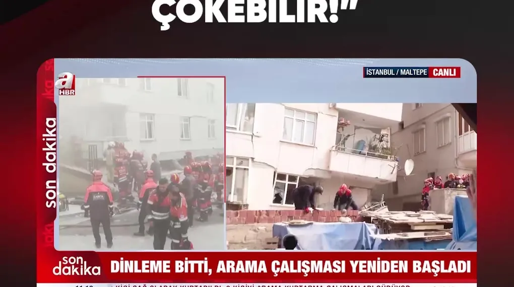"BİNA TAMAMEN ÇÖKEBİLİR"