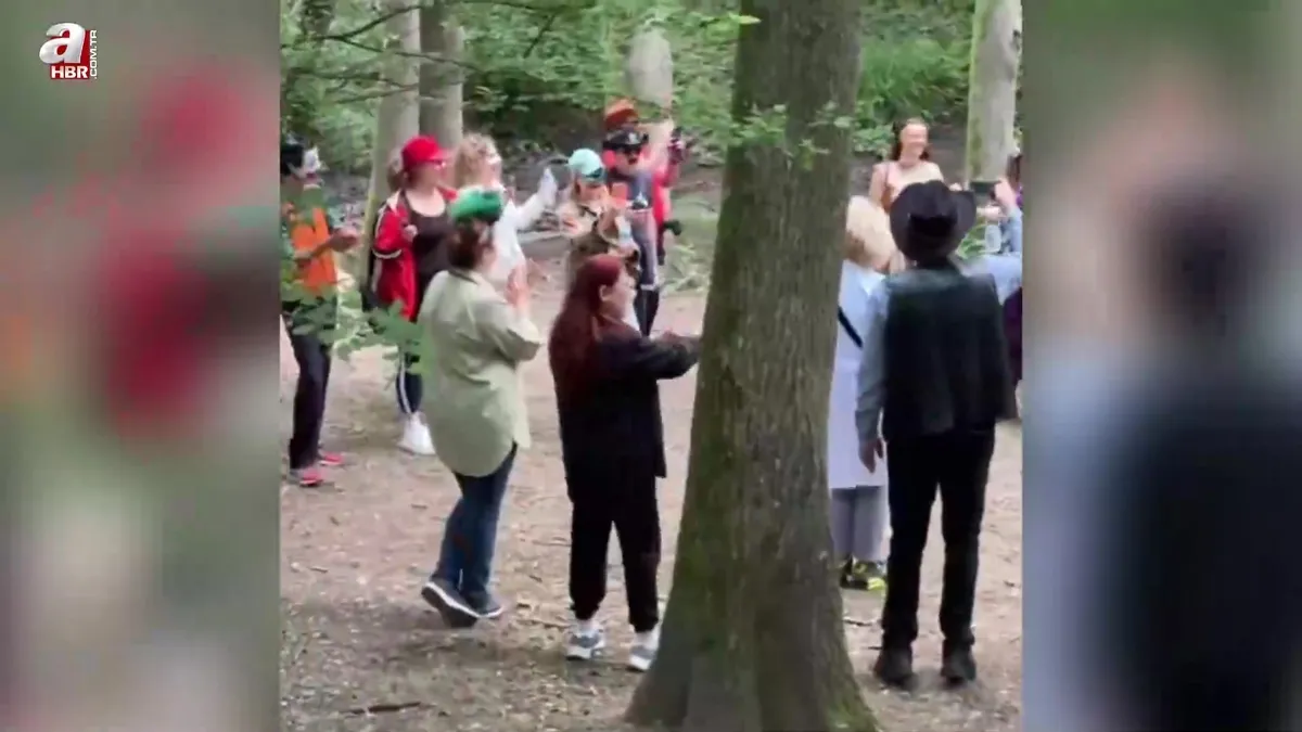 Belgrad Ormanı'nda gizemli yoga