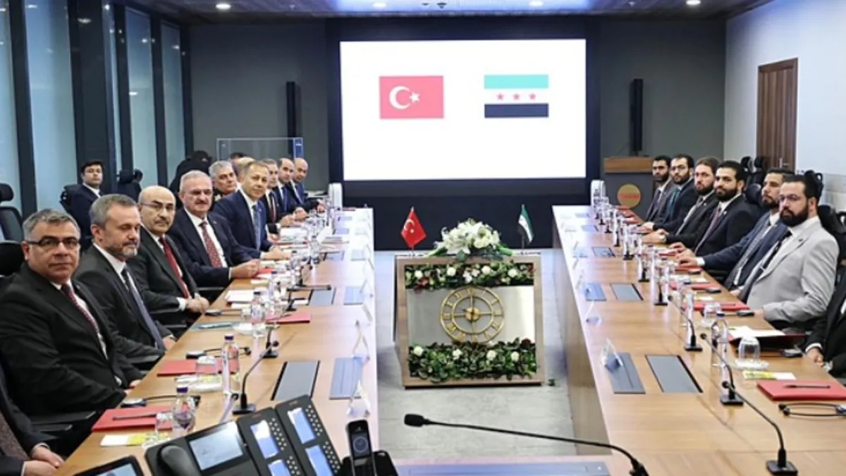 Suriye'den Türkiye'de kritik temaslar! Ankara'da gündem ticari ilişkiler ve iş birliği: İçişleri Bakanının ardından sıra Ekonomi Bakanında