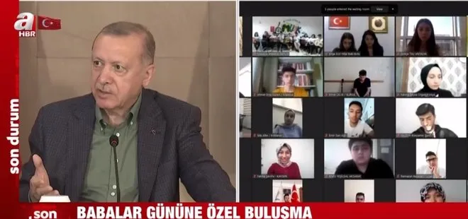 Son dakika: Başkan Erdoğan’dan Babalar Günü’ne özel buluşma! Başkan Erdoğan’dan sürpriz cevap