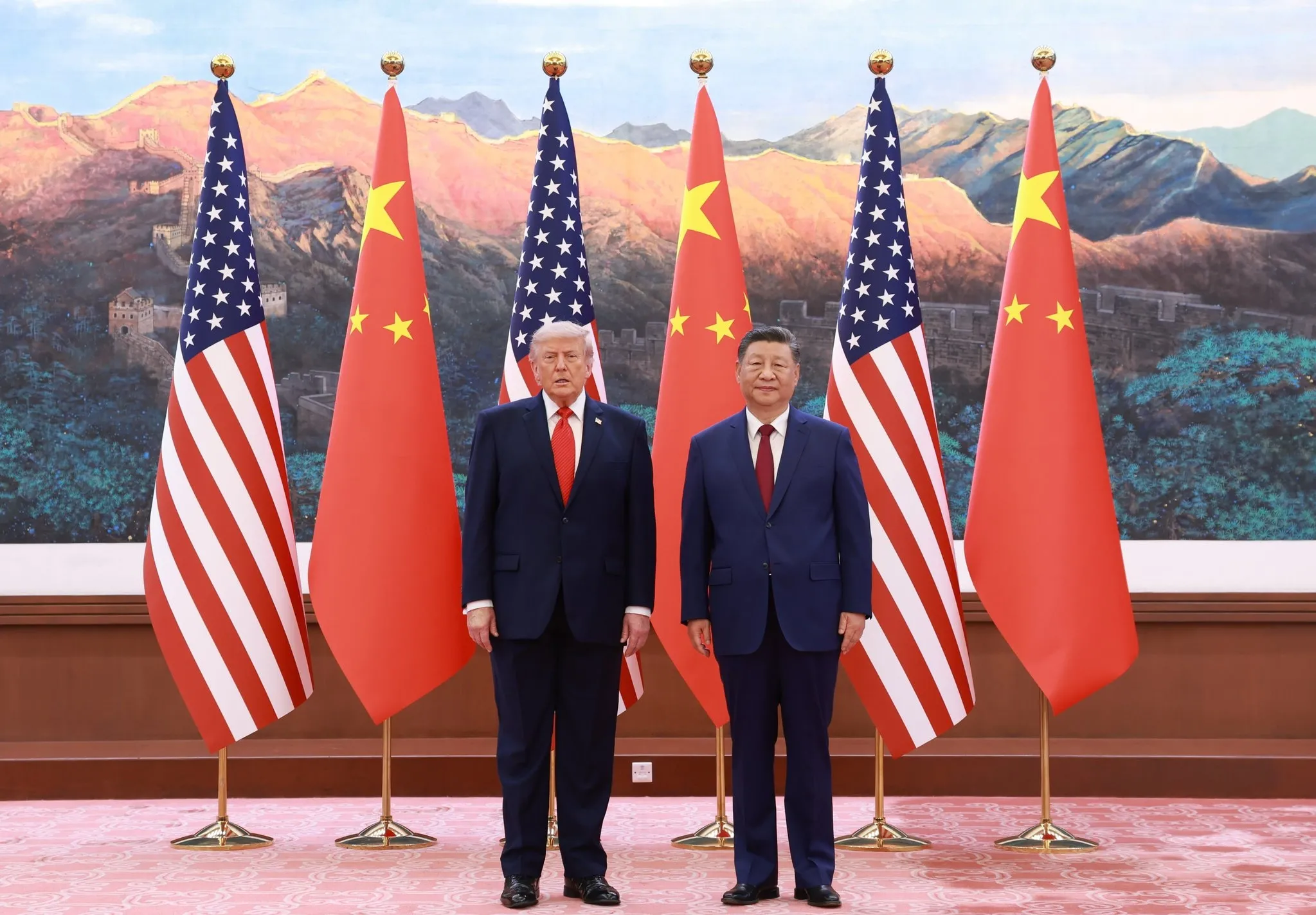 ABD Çin zirvesinde güç gösterisi! Trump-Şi'nin 