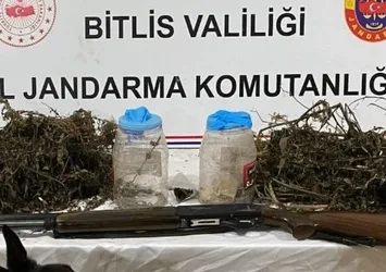 Bitlis'te uyuşturucu operasyonu!