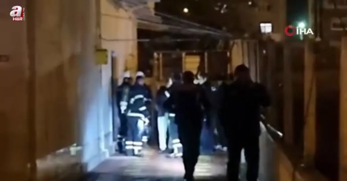 Sinop’ta kömürlük yangını korkuttu