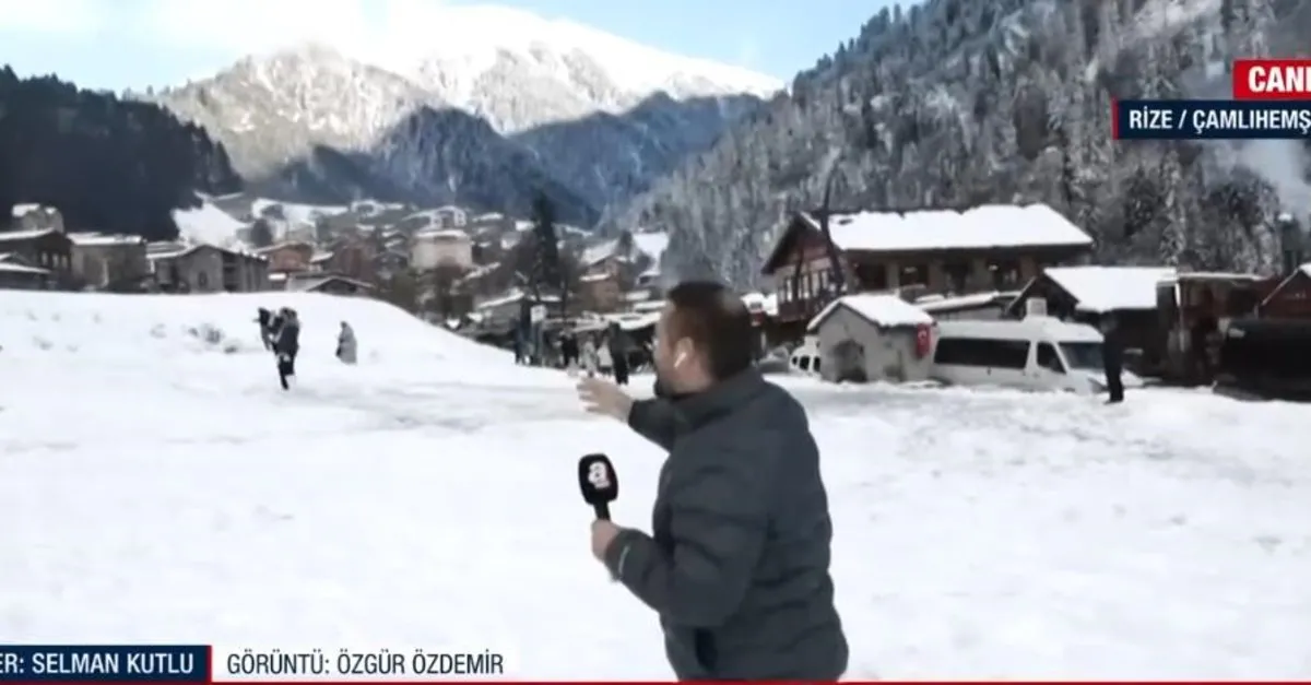 Karadeniz beyaza büründü! Ayder Yaylası’nda 20 santimetre kar