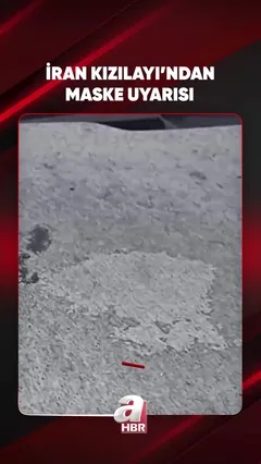 İRAN KIZILAYI’NDAN MASKE UYARISI