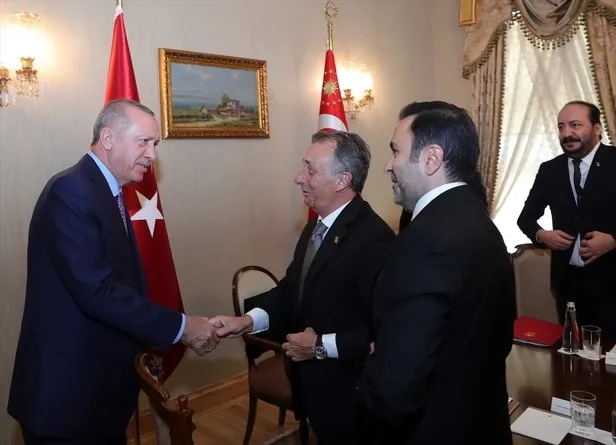 Başkan Erdoğan İstanbul'da Ahmet Nur Çebi ve yönetim kurulu üyelerini kabul etti - 2