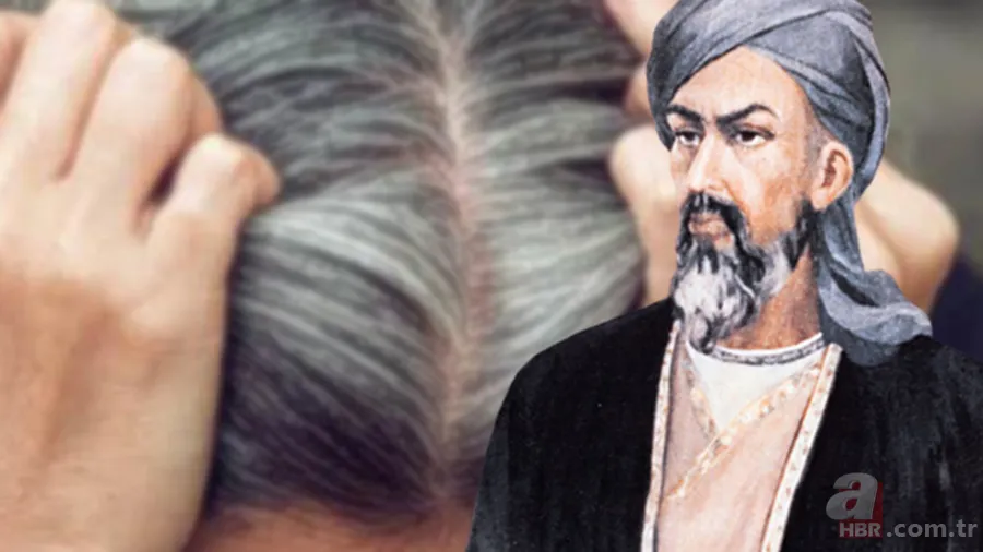 İbn-i Sina 1000 yıl yazdığı şifalı formül: Beyaz saç tellerinden kuaföre gitmeden kurtulun 1