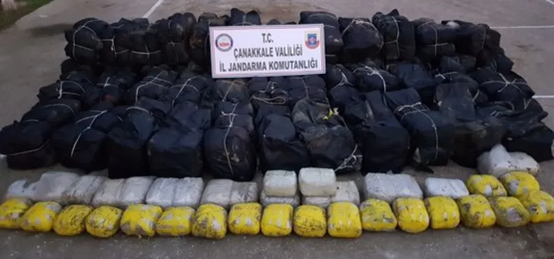 Deniz kıyısında içi dolu 51 valiz bulundu
