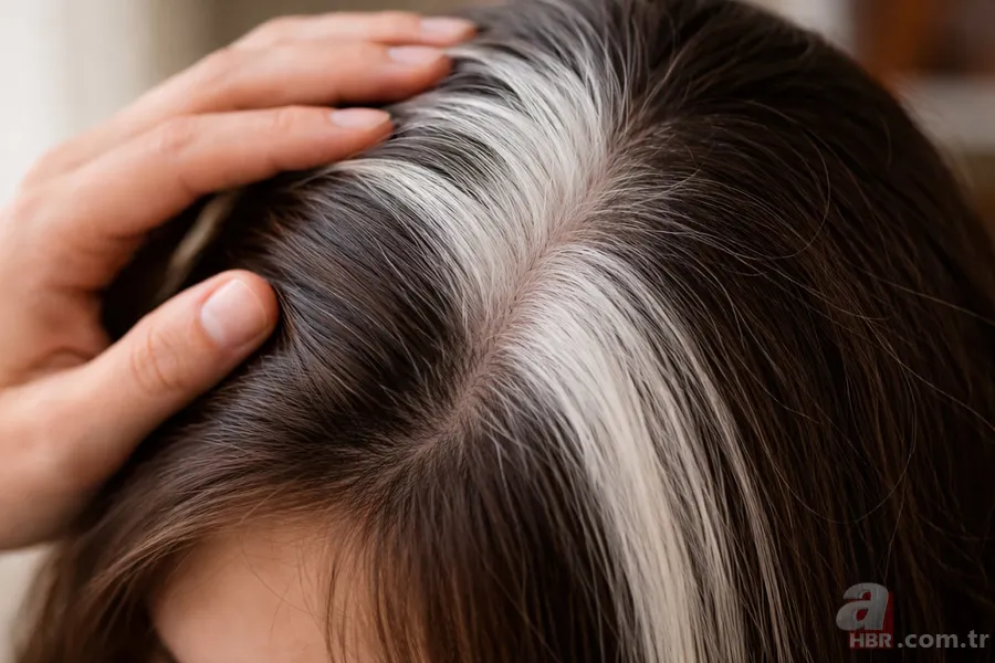 Saçınızda aniden çıkan beyaz tutamın sırrı: Poliozis nedir, neden olur? 1