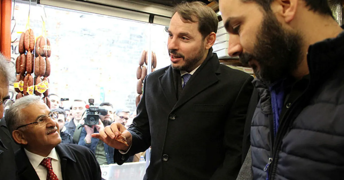Bakan Albayrak Kayseri'de esnaf ziyaretinde bulundu |Video