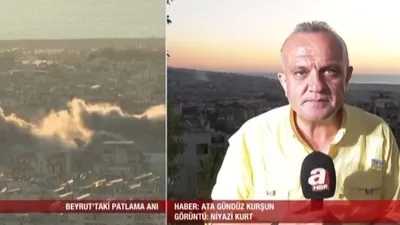 Beyrut bombardıman altında