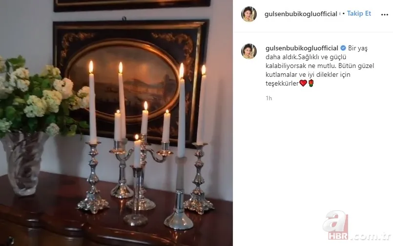 Yeşilçam efsanesi Gülşen Bubikoğlu doğum gününü bakın nasıl kutladı! Gülşen Bubikoğlu kaç yaşında? 3