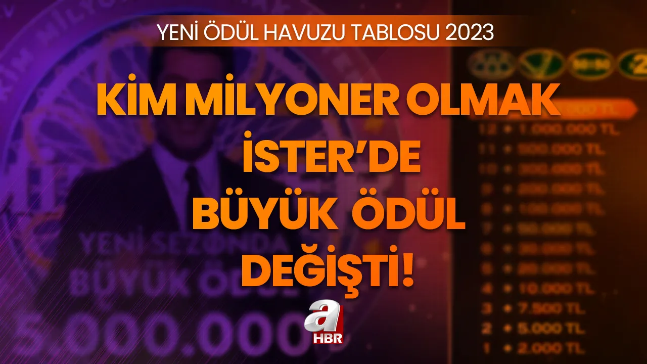 Kim Milyoner Olmak İster büyük ödül ne kadar oldu? ATV Kim Milyoner Olmak İster para ödülü arttı mı, kaç TL olacak?
