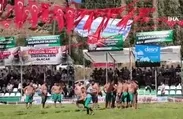 Erzurum Tortum’da güreşler nefes kesti