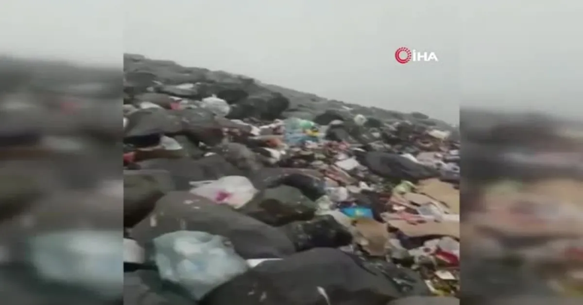 Ağrı Dağı'nın hali pes dedirtti! Kampçıların bıraktığı çöpler...