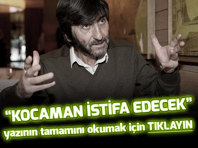 Rıdvan Dilmen'den çarpıcı açıklama: Aykut Kocaman istifa edecek - 1