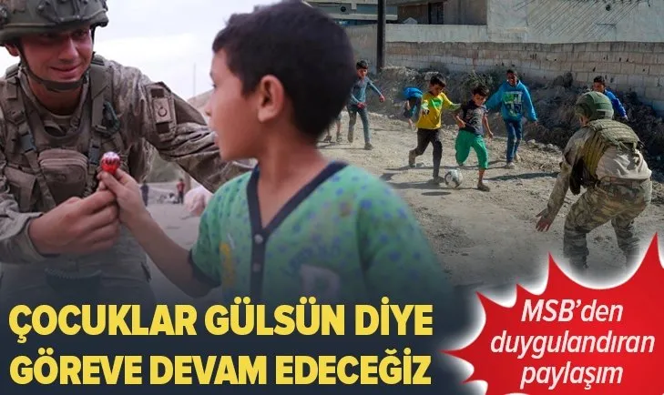 Milli Savunma Bakanlığı’ndan Dünya Çocuk Hakları Günü paylaşımı