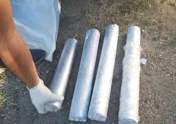 Jandarma 16 kilogram ele geçirdi! Nükleer enerji ve füze yapılıyor