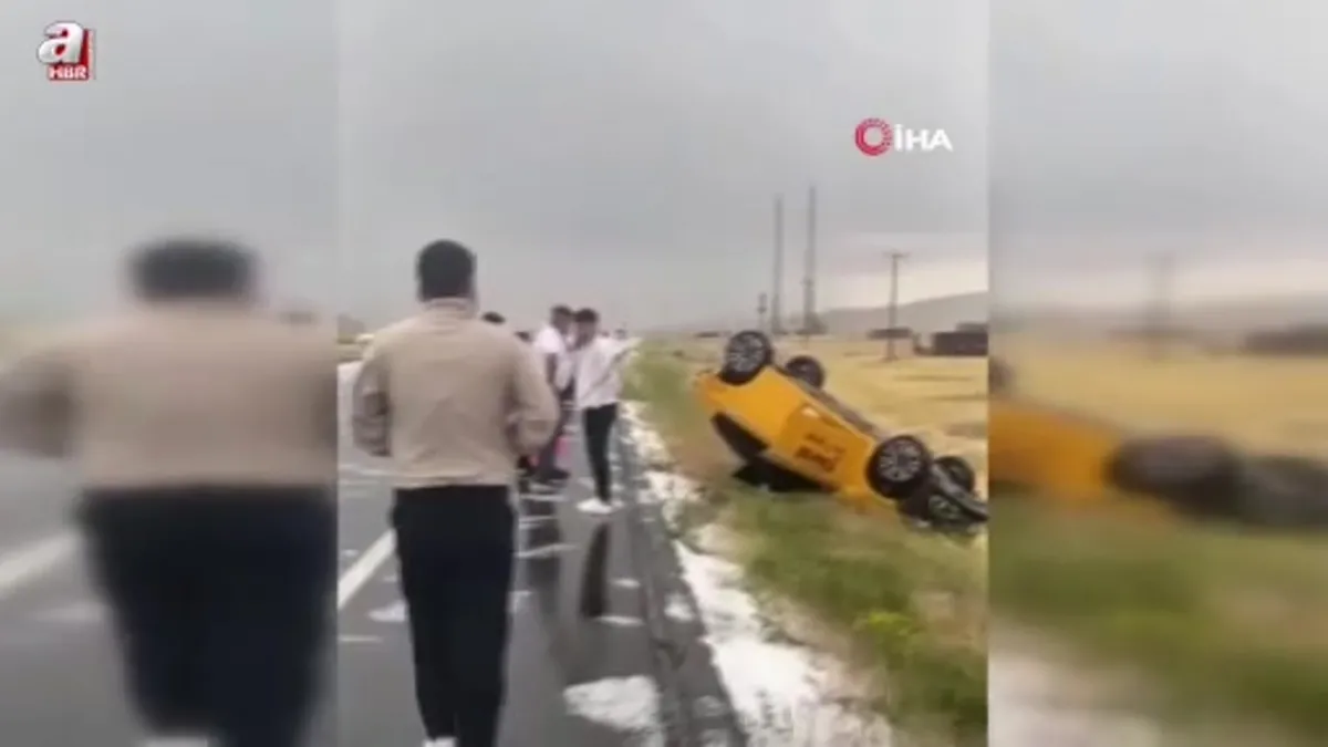 Iğdır-Doğubayazıt yolunda kaza