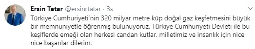 KKTC’den Başkan Erdoğan’ın doğalgaz müjdesine ilk yorum