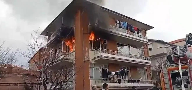 Isparta'da ev yangını