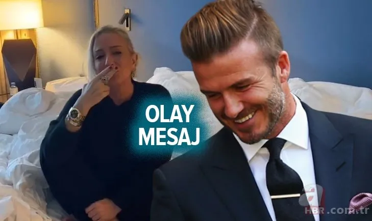 Saba Tümer Beckham itirafıyla sosyal medyayı salladı! Saba Tümer...