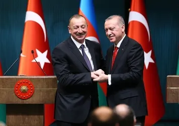 Başkan Erdoğan'dan Azerbaycan Cumhurbaşkanı İlham Aliyev'e kutlama