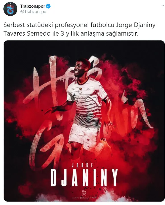Son dakika: Trabzonspor yeni golcüsü Semedo'yu duyurdu