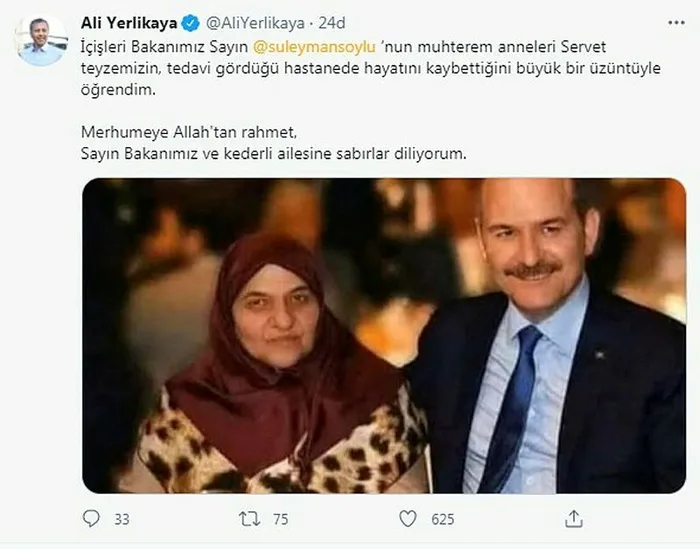 Son dakika: İçişleri Bakanı Süleyman Soylu'nun annesi hayatını kaybetti! Acı haberi Sağlık Bakanı Fahrettin Koca verdi - 8