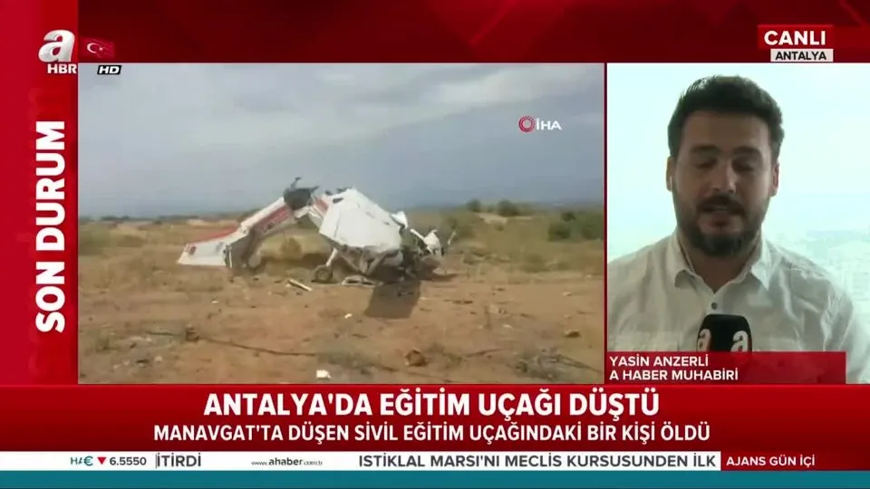 Antalya Da Sivil Egitim Ucagi Dustu Video Ahaber Son Dakika Video Izle
