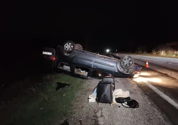 Çan'da trafik kazası 2 yaralı