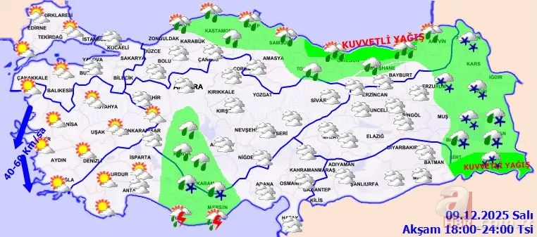 MGM'den sarı alarm: Bu soğuk boşuna değil! Kar radara girdi, İstanbul için geri sayım 16
