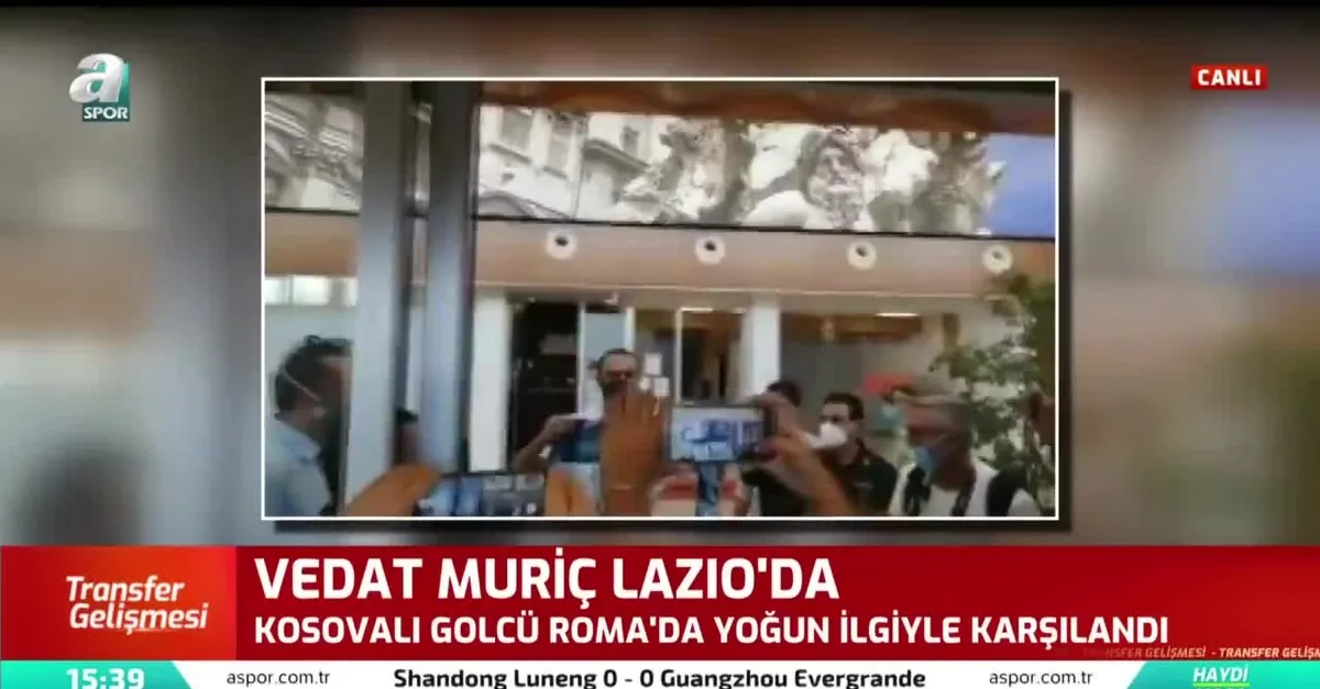 Kosovalı golcü Vedat Muriqi resmen Lazio'da... | İşte ilk görüntüler
