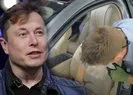 Tesla’nın koltuğunu kesip biçtiler! İçinden bakın neler çıktı?