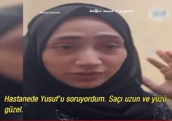 Filistin bir anne kaybettiği oğlunu anlatırken yürekleri dağladı: Oğlumun bedeni Allah'a hamd olsun parçalanmamıştı