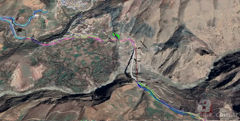 Beğendik Köprüsü Güneydoğu'yu Doğu'ya bağlayacak! Türkiye'nin en yüksek köprüsü açıldı 14