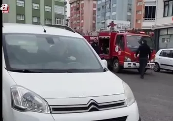 Tekirdağ'da sıkışan kedi için zamana karşı yarış