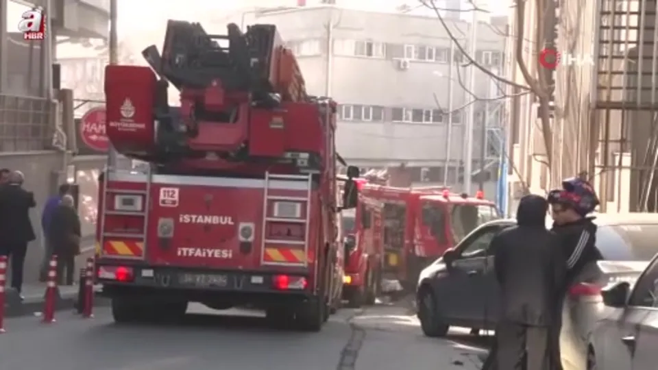 Bayrampaşa Kaymakamlığı’nda yangın paniği