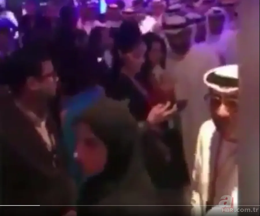 Arap prenslerin olaylı partisinden şok görüntüler! 21