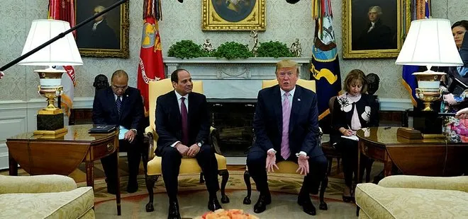 Trump darbeci Sisi’yi övdü