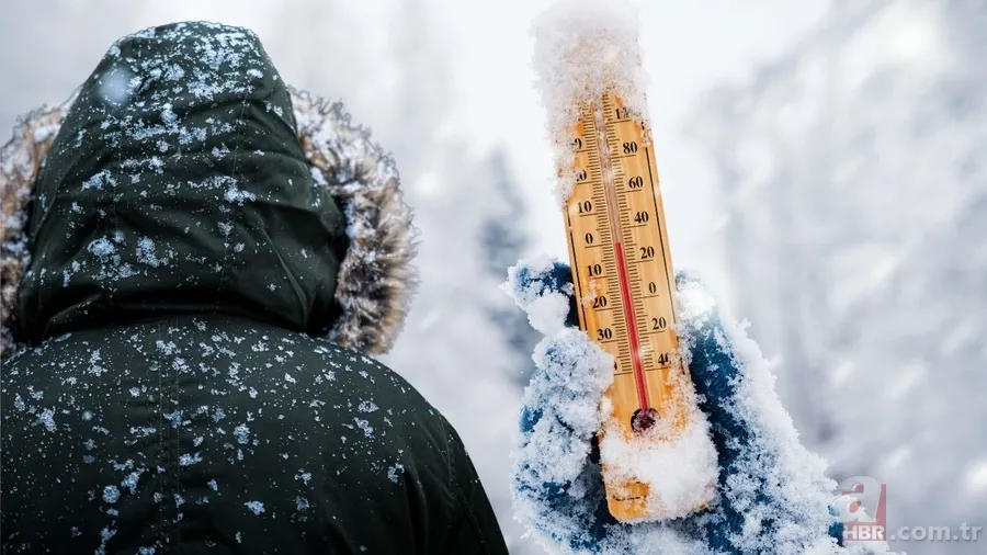 Lapa lapa kar bu sefer haritaya yansıdı! O tarihte havalar tersine dönecek 1