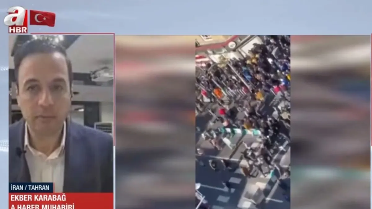 CANLI | İran'da son durum ne? Dünyanın gözünü çevirdiği Tahran'dan ilk canlı yayın A Haber'de