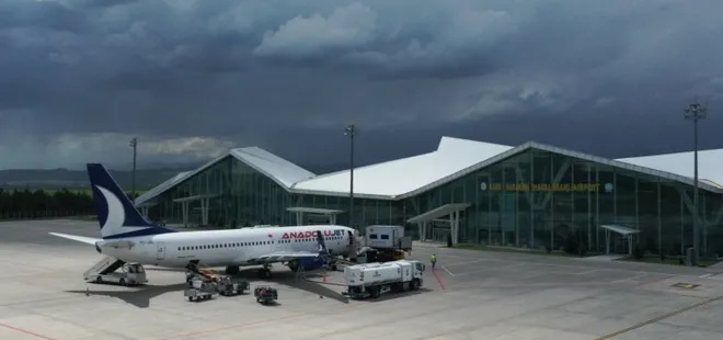 Kars Nisan ayında 48 bin 290 kişi uçtu