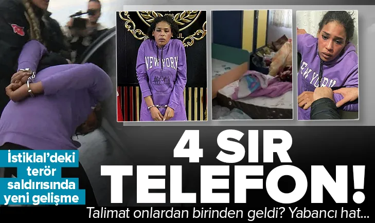 İstiklal’deki saldırıda yeni gelişme!