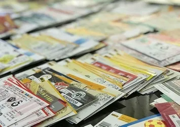 Yok böyle bilet koleksiyonu!