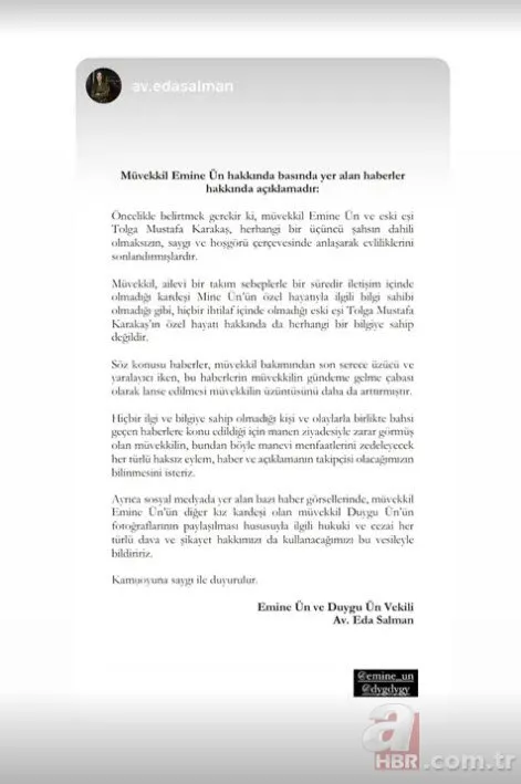 Emine Ün çifte ihanetle ilgili sessizliğini bozdu! Kardeşiyle aldatıldı mı?